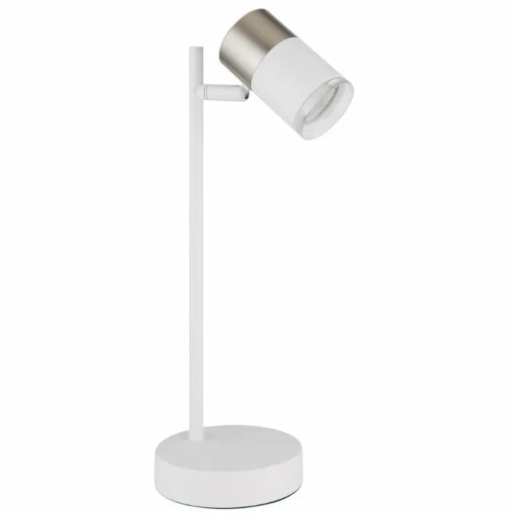 Luminaires Globo Lighting Lampes À Poser|Brisbon Lampe à poser Blanc, 1 lumière