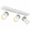 Luminaires Globo Lighting Spots Et Projecteurs|Brisbon Plafonnier, Spot de plafond, Applique murale, Spot mural Blanc, 3 lumières