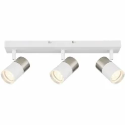 Luminaires Globo Lighting Spots Et Projecteurs|Brisbon Plafonnier, Spot de plafond, Applique murale, Spot mural Blanc, 3 lumières