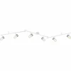 Luminaires Globo Lighting Spots Et Projecteurs|Brisbon Plafonnier, Spot de plafond, Applique murale, Spot mural Blanc, 6 lumières