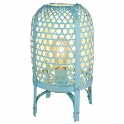 Luminaires Globo Lighting Lampes À Poser|Cairo Lampe à poser Bleu, 1 lumière