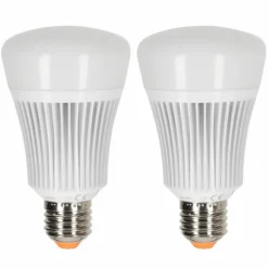 Candal E27 LED RGB 11 watt 2200-6500 Kelvin 806 lumen Lot de 2 avec télécommande