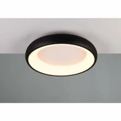 Luminaires Trio Éclairage Led|Cardona Plafonnier LED Noir, 1 lumière