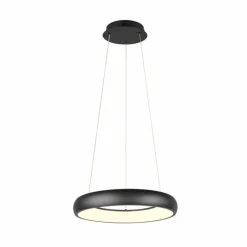 Luminaires Trio Éclairage Led|Cardona Suspension LED Noir, 1 lumière