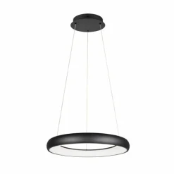 Luminaires Trio Éclairage Led|Cardona Suspension LED Noir, 1 lumière