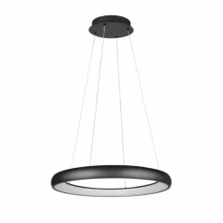 Luminaires Trio Suspensions|Cardona Suspension LED Noir, 1 lumière