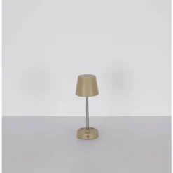Luminaires Globo Lighting Éclairage Led|Carlos Lampe à poser LED Chrome, Sable, 1 lumière