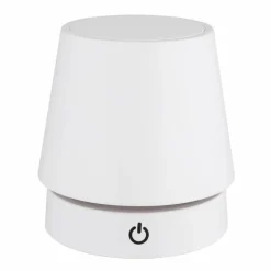 Luminaires Globo Lighting Éclairage Led|Carlos Lampe à poser LED Chrome, Blanc, 1 lumière
