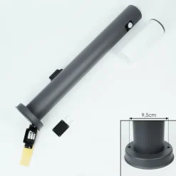 Caserta Lampe à prise électrique, Eclairage de chemin Anthracite, 1 lumière, Détecteur de mouvement