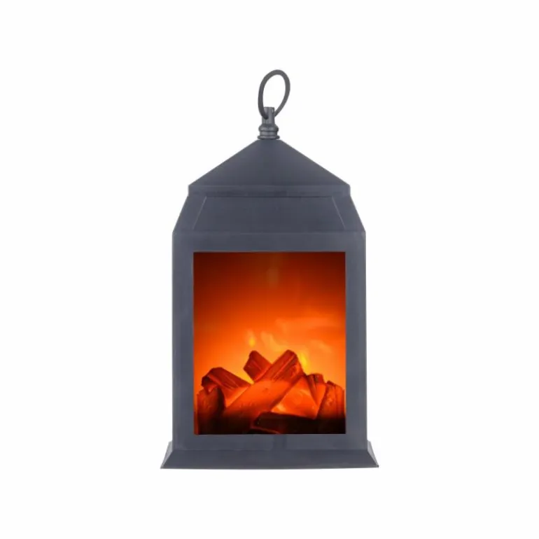 Cheminée Leuchten-Direkt CHIMNEY LED Noir, 6 lumières