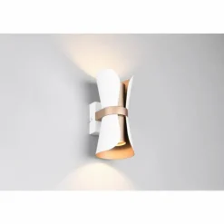 Luminaires Trio Appliques|Coat Applique murale Blanc, 2 lumières