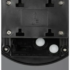 Cobre Applique murale Luminaires Reality LED Noir, 1 lumière, Détecteur de mouvement