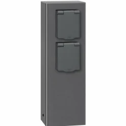 collonette des prises LCD Gris