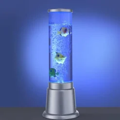 Luminaires Leuchten Direkt Éclairage Led|Colonne d'eau Leuchten-Direkt AVA LED Argenté, 1 lumière, Changeur de couleurs