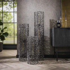 hofstein Lampadaires Et Lampes Sur Pied|Cortecega Lampadaire Noir, 1 lumière