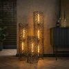 hofstein Lampadaires Et Lampes Sur Pied|Cortecega Lampadaire Noir, 2 lumières