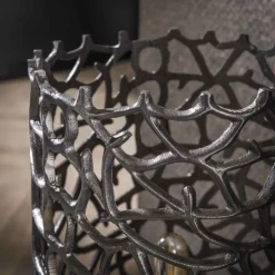 hofstein Lampadaires Et Lampes Sur Pied|Cortecega Lampadaire Noir, 2 lumières