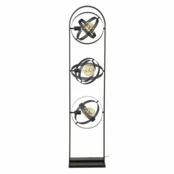 hofstein Lampadaires Et Lampes Sur Pied|Cosmos Lampadaire Anthracite, 3 lumières