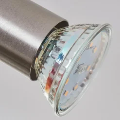 hofstein Spots Et Projecteurs|Crina Plafonnier, Spot de plafond Chrome, Nickel mat, 3 lumières