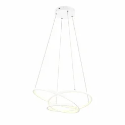 Luminaires Trio Éclairage Led|Darvin Suspension LED Blanc, 1 lumière