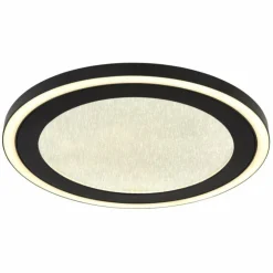 Luminaires Globo Lighting Éclairage Led|DAVIES Plafonnier LED Noir, 1 lumière