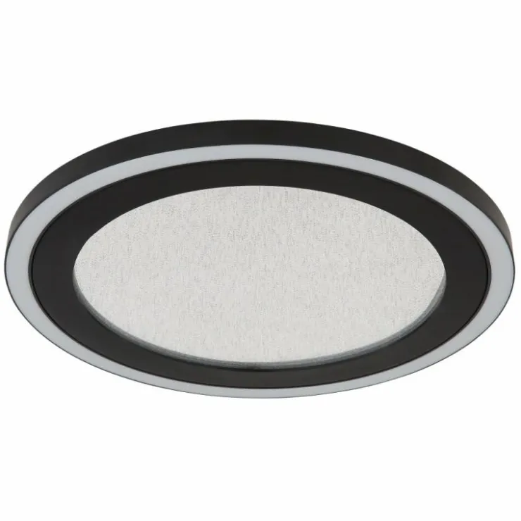 Luminaires Globo Lighting Éclairage Led|DAVIES Plafonnier LED Noir, 1 lumière