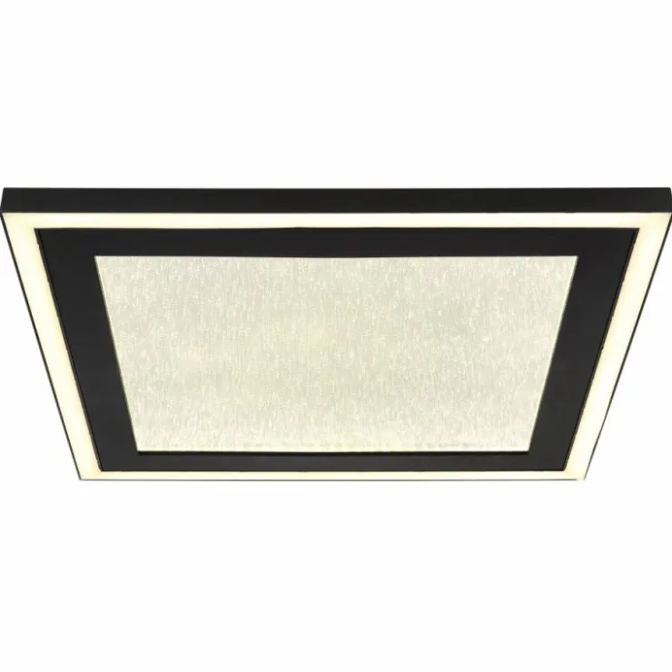 Luminaires Globo Lighting Éclairage Led|DAVIES Plafonnier LED Noir, 1 lumière