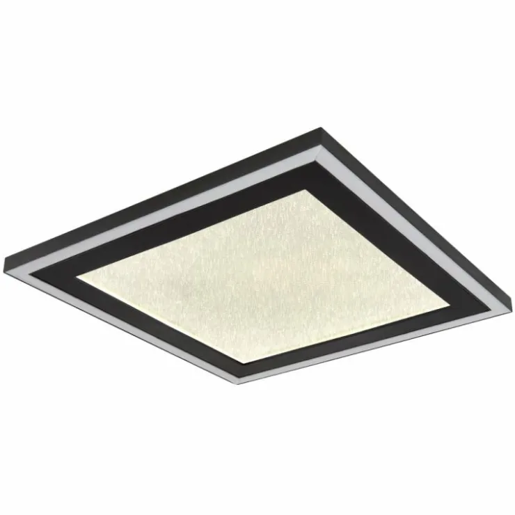 Luminaires Globo Lighting Éclairage Led|DAVIES Plafonnier LED Noir, 1 lumière