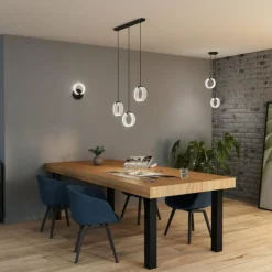 Luminaires Ledvance Éclairage Led|DECOR Applique murale / Plafonnier LED Noir, 1 lumière