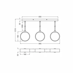 Luminaires Ledvance Éclairage Led|DECOR Applique murale / Plafonnier LED Noir, 1 lumière