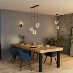 Luminaires Ledvance Éclairage Led|DECOR Applique murale / Plafonnier LED Noir, 1 lumière