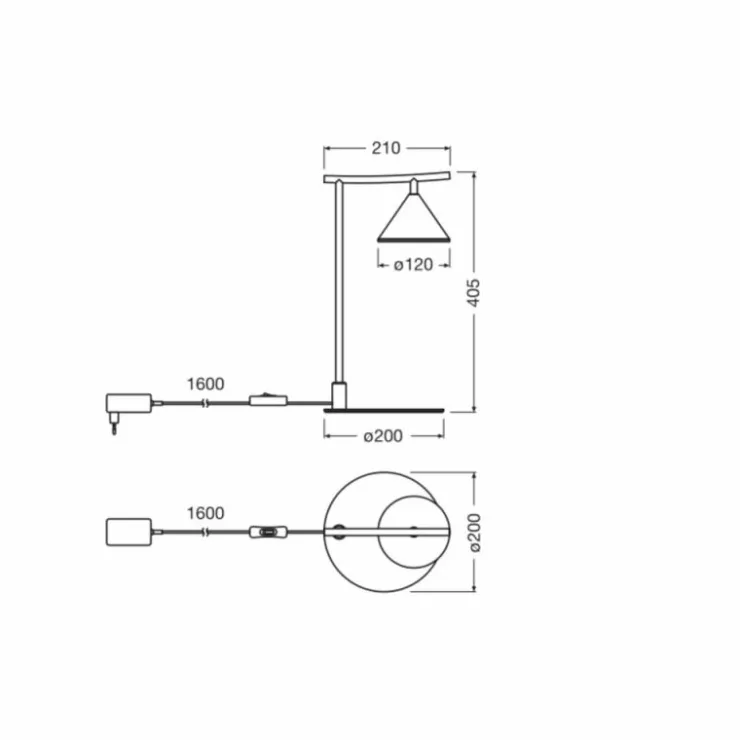 Luminaires Ledvance Éclairage Led|DECOR Applique murale / Plafonnier LED Noir, 1 lumière