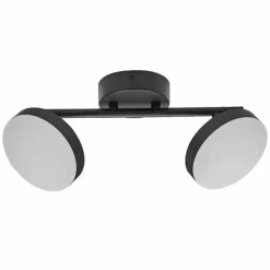 Luminaires Ledvance Éclairage Led|DECOR Applique murale / Plafonnier LED Noir, 2 lumières