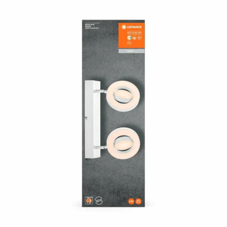 Luminaires Ledvance Éclairage Led|Decor Plafonnier LED Blanc, 2 lumières
