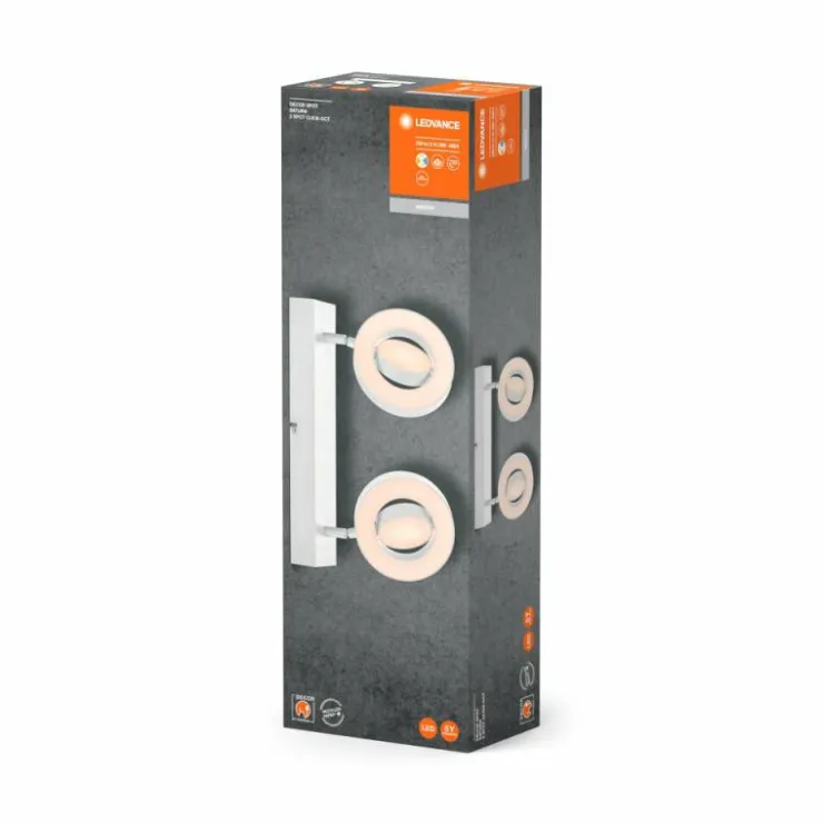 Luminaires Ledvance Éclairage Led|Decor Plafonnier LED Blanc, 2 lumières