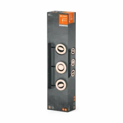 Luminaires Ledvance Éclairage Led|Decor Plafonnier LED Noir, 3 lumières