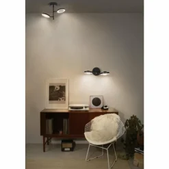 Luminaires Ledvance Éclairage Led|Decor Plafonnier LED Noir, 2 lumières