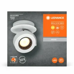 Luminaires Ledvance Éclairage Led|Decor Plafonnier LED Blanc, 1 lumière