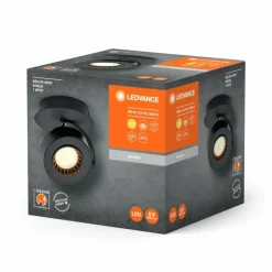 Luminaires Ledvance Éclairage Led|Decor Plafonnier LED Noir, 1 lumière