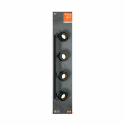 Luminaires Ledvance Éclairage Led|Decor Plafonnier LED Noir, 4 lumières