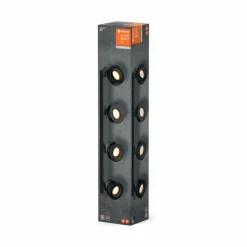 Luminaires Ledvance Éclairage Led|Decor Plafonnier LED Noir, 4 lumières
