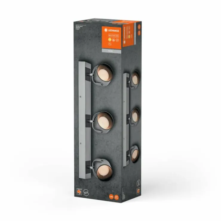 Luminaires Ledvance Éclairage Led|Decor Plafonnier LED Argenté, 3 lumières