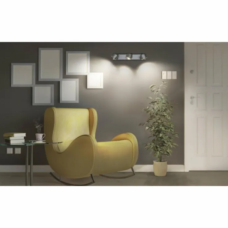 Luminaires Ledvance Éclairage Led|Decor Plafonnier LED Argenté, 3 lumières