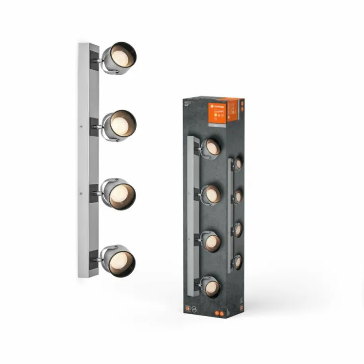 Luminaires Ledvance Éclairage Led|Decor Plafonnier LED Argenté, 4 lumières