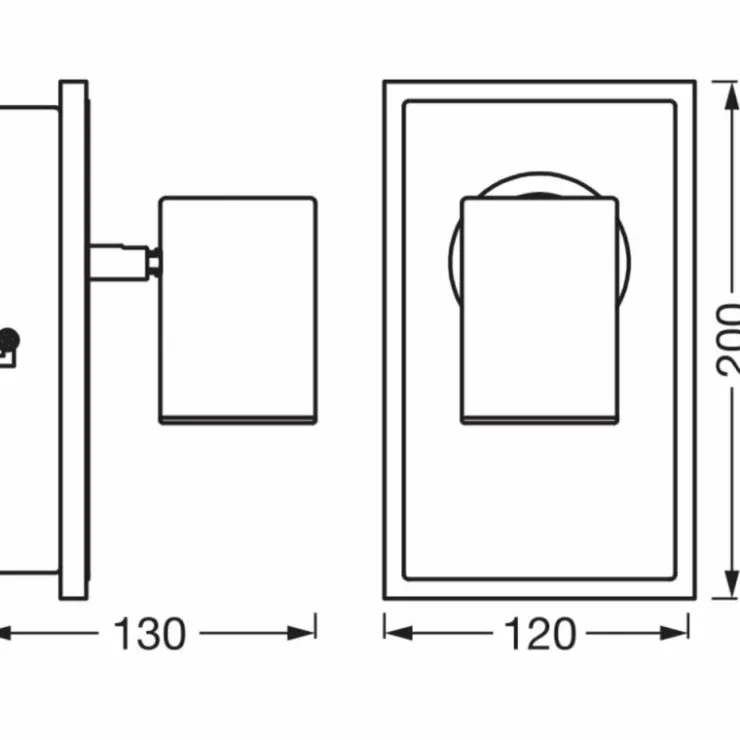 Luminaires Ledvance Éclairage Led|Decor Plafonnier LED Blanc, 1 lumière