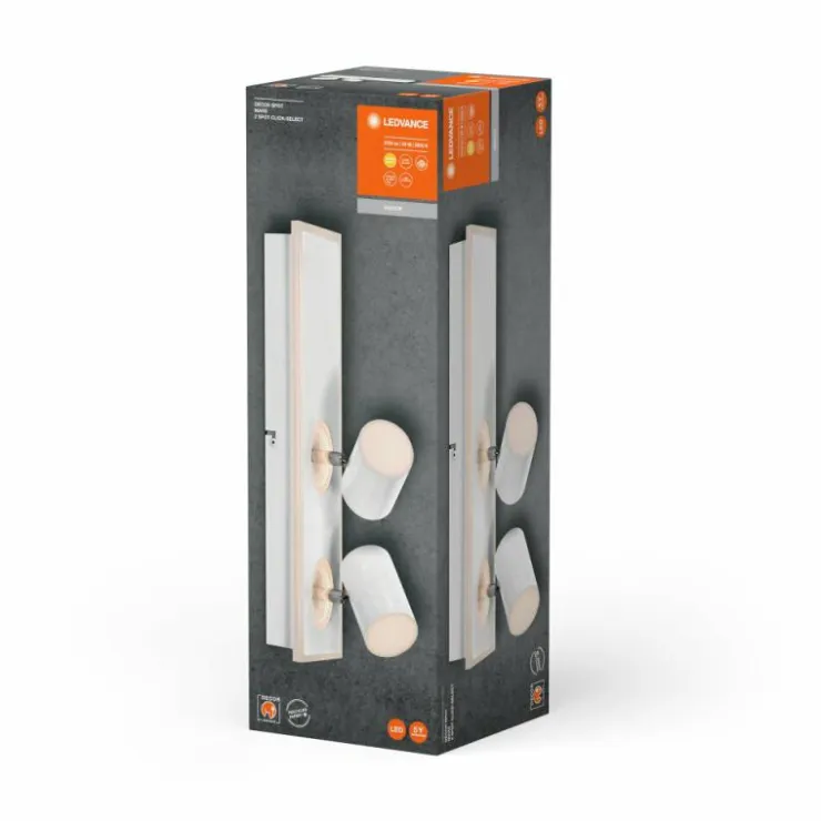Luminaires Ledvance Éclairage Led|Decor Plafonnier LED Blanc, 2 lumières