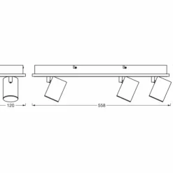 Luminaires Ledvance Éclairage Led|Decor Plafonnier LED Blanc, 3 lumières