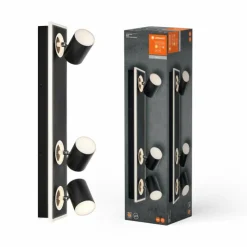 Luminaires Ledvance Éclairage Led|Decor Plafonnier LED Noir, 3 lumières