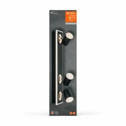 Luminaires Ledvance Éclairage Led|Decor Plafonnier LED Noir, 3 lumières