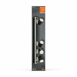 Luminaires Ledvance Éclairage Led|Decor Plafonnier LED Noir, 4 lumières